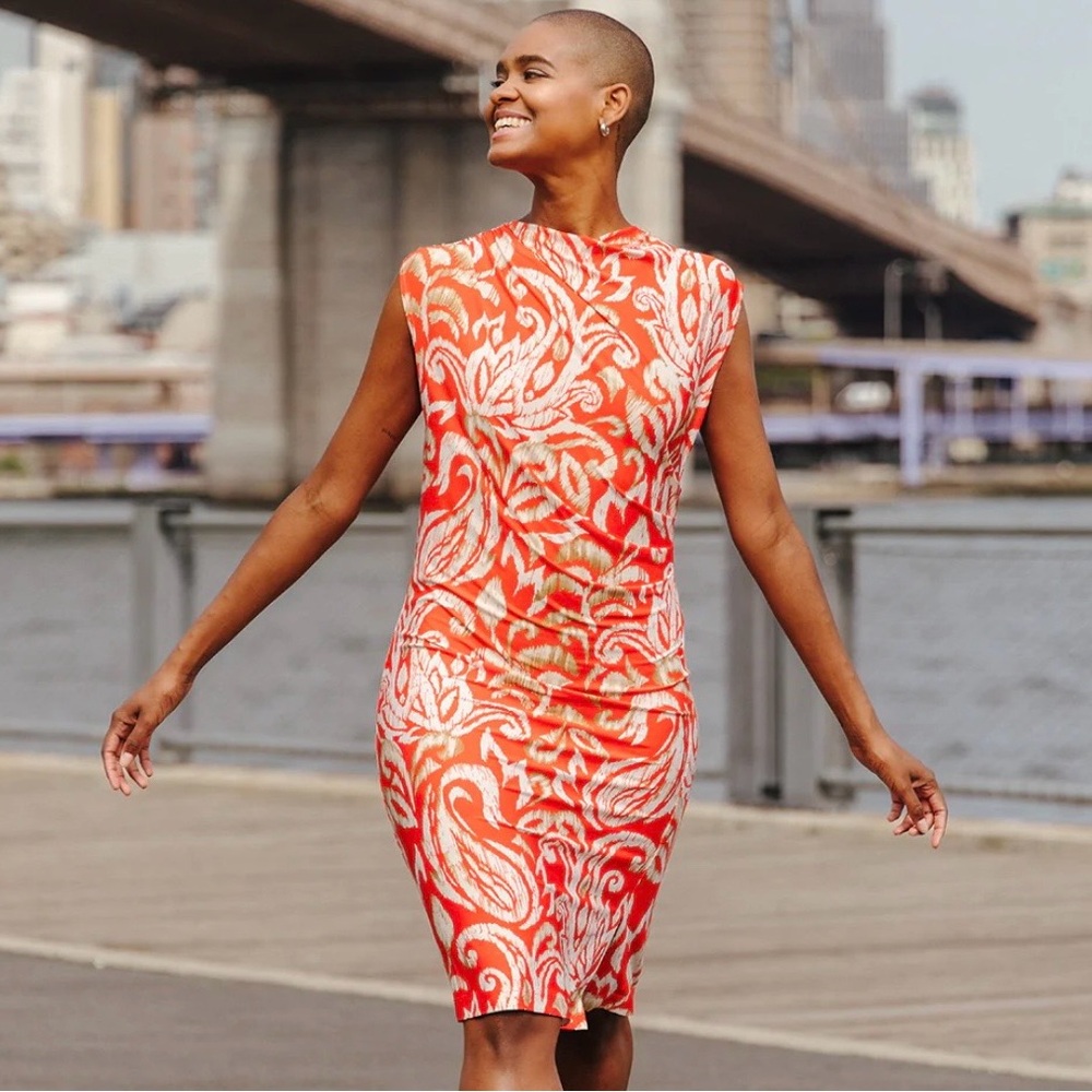 CLARA SUNWOO - Women’s Size M -Butter Knit Midi Dress - Excellent Condition NWT